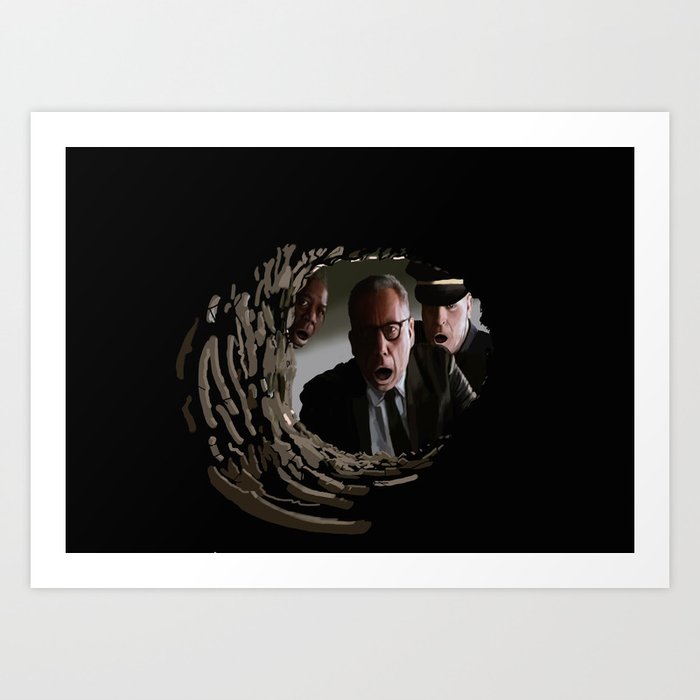 The most shocking event in the film history! Art Print