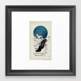 Calliope, The Muse of Epic Poetry Framed Art Print