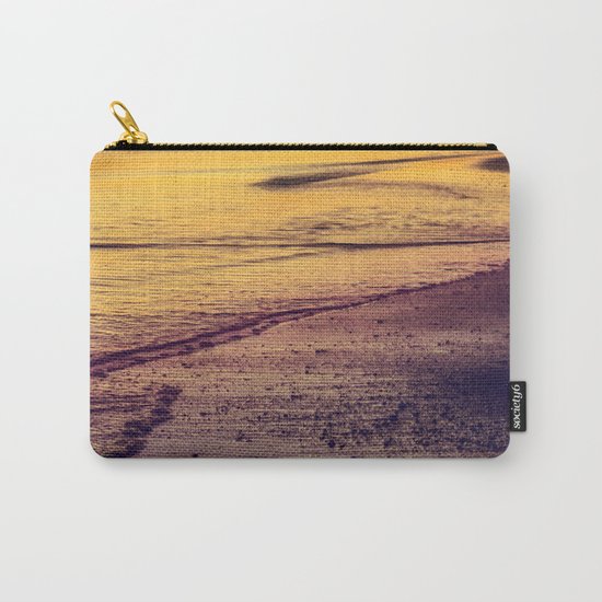 Golden Sunset at Beach Carry-All Pouch
