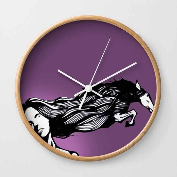HorseShe Wall Clock