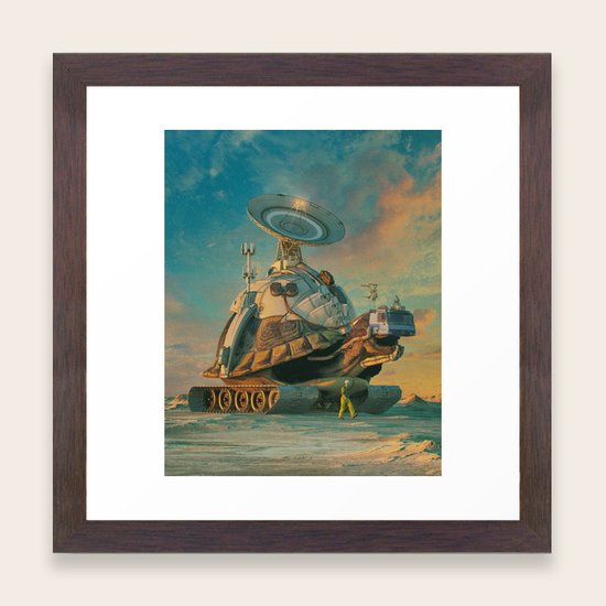 SLOW INTERNET (everyday 10.05.18) Framed Art Print by beeple | Society6