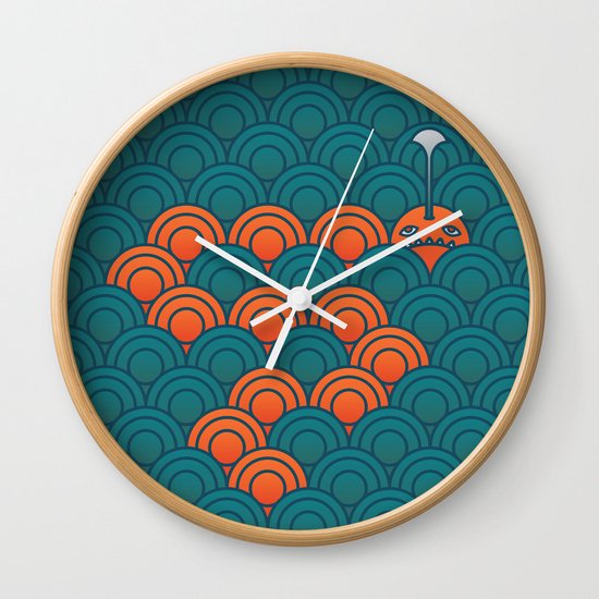The Last Sea Monster Wall Clock