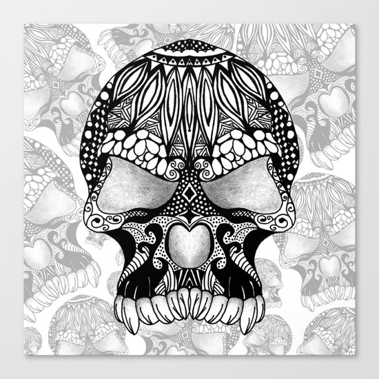 Sugar Skull. Canvas Print