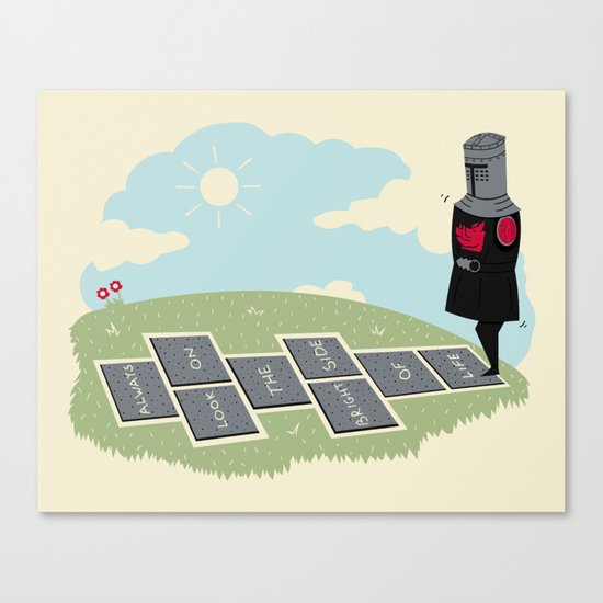 The Optimist Canvas Print