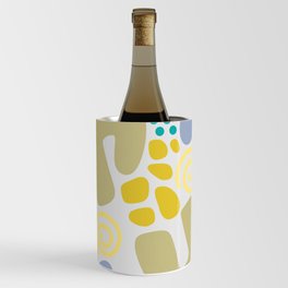 Abstract vintage colors pattern collection 9 Wine Chiller