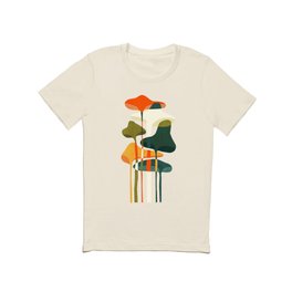 Little mushroom T Shirt | Expressionism, Colorful, Nature, Digital, Whimsical, Midcentury, Biology, Retro, Plants, Mushroom 