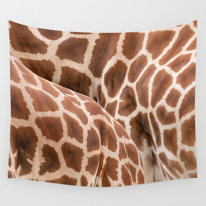 Abstract giraffe picture Wall Tapestry