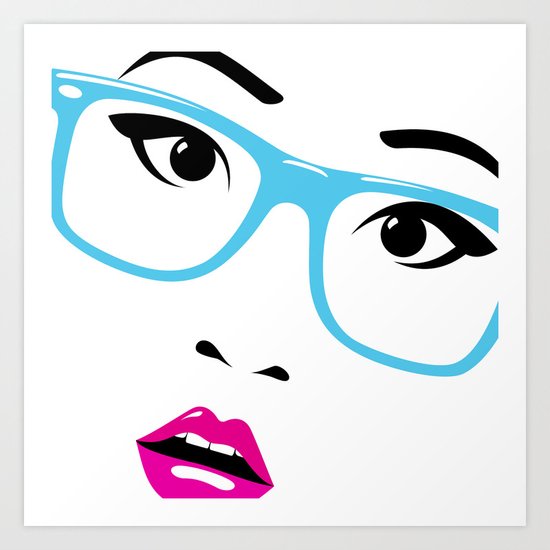 Huh? Art Print