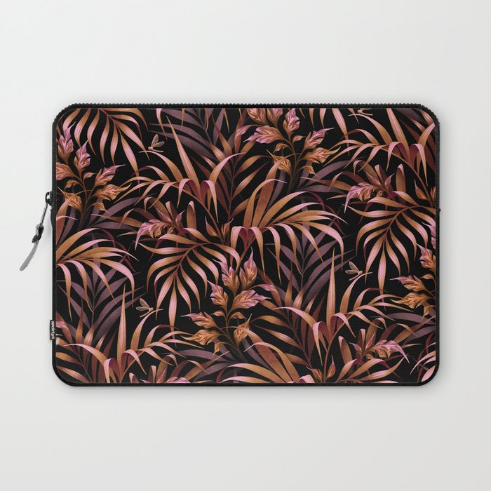 Palm Garden - Burnt Orange Laptop Sleeve