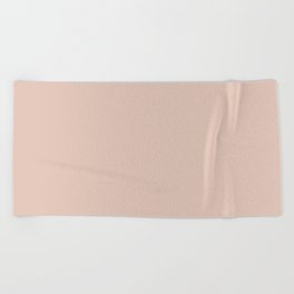 Light Beige Solid Color Pairs Pantone Cream Tan 13-1108 TCX Shades of Brown Hues Beach Towel
