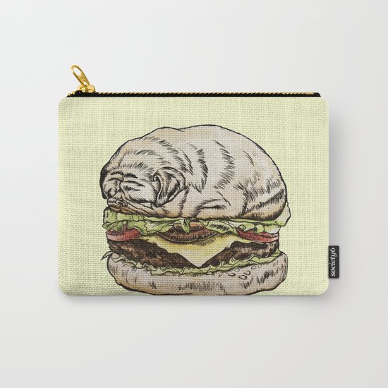 Pug Burger Carry-All Pouch