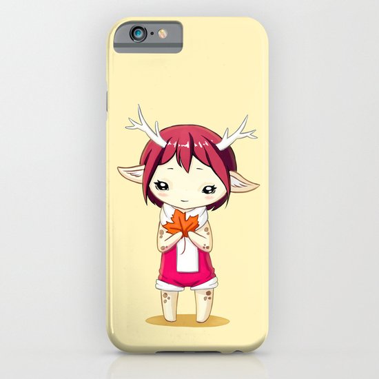 Deer Girl iPhone & iPod Case