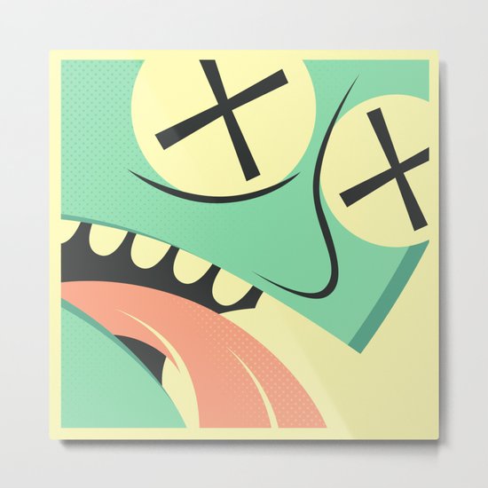 THE VICTIM Metal Print