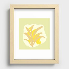 Lemon Juice Recessed Framed Print