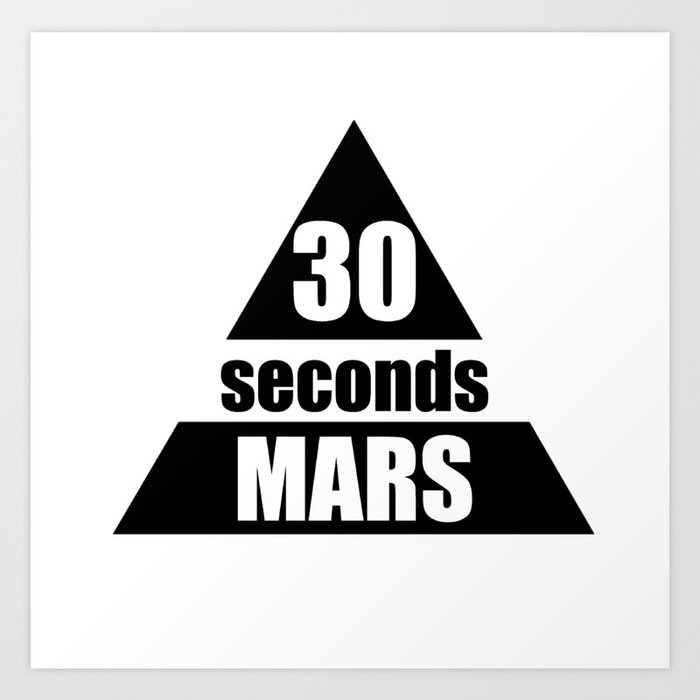 30 Seconds To Mars Art Print By Justematieu Society6