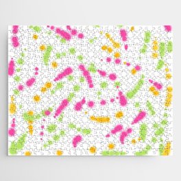 Spotted Spring Tie-Dye Jigsaw Puzzle