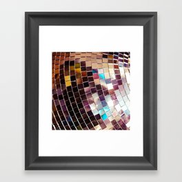 Disco Ball Framed Art Print