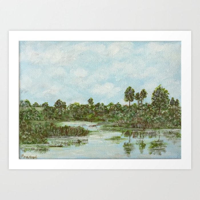 Swamp Art Print