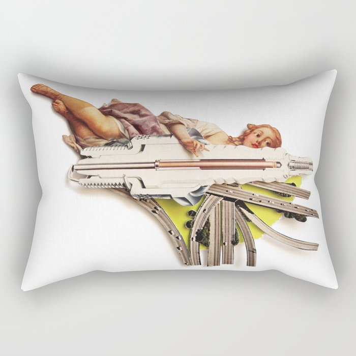 Sparklette | Collage Rectangular Pillow