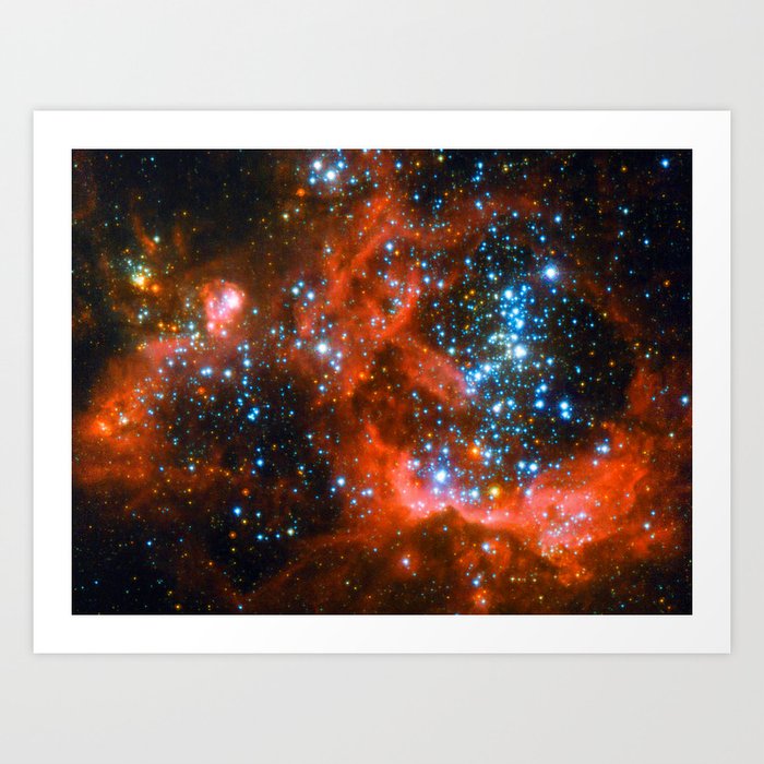 NGC-604 Art Print
