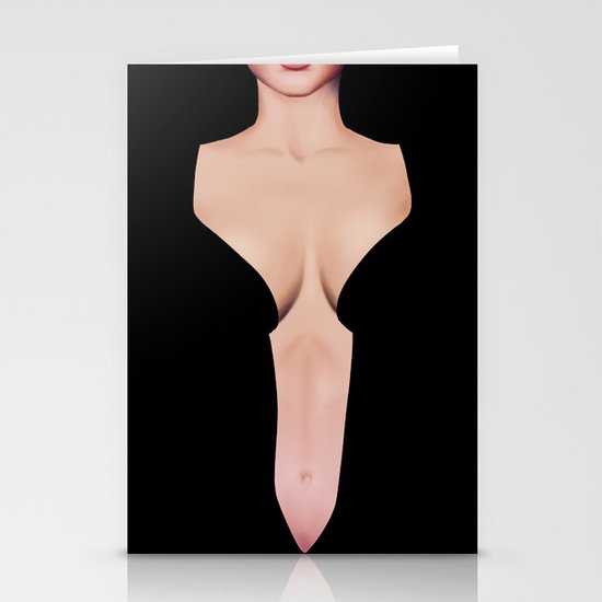 Dagger Stationery Cards