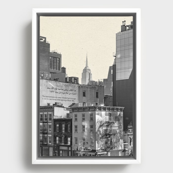 NYC Minimalist Framed Canvas