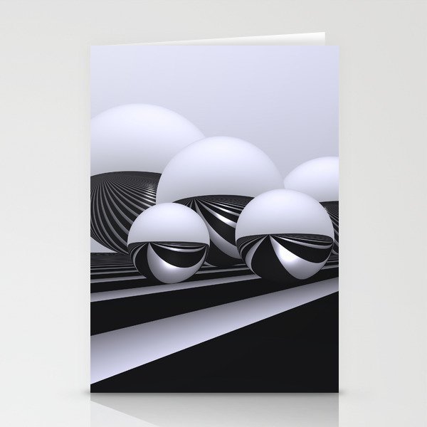 black-and-white -15- Stationery Cards