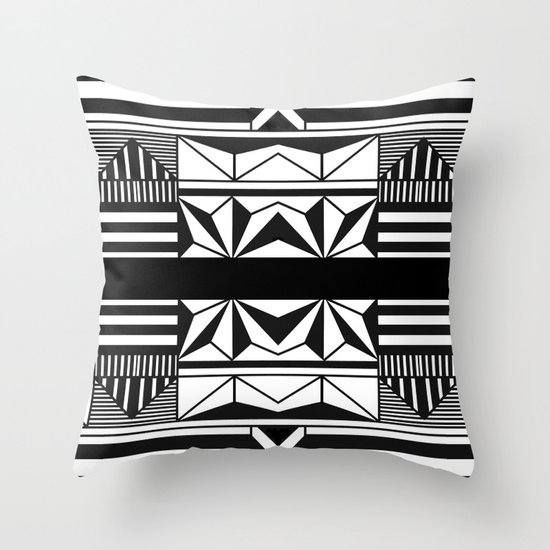Organized Chaos Throw Pillow