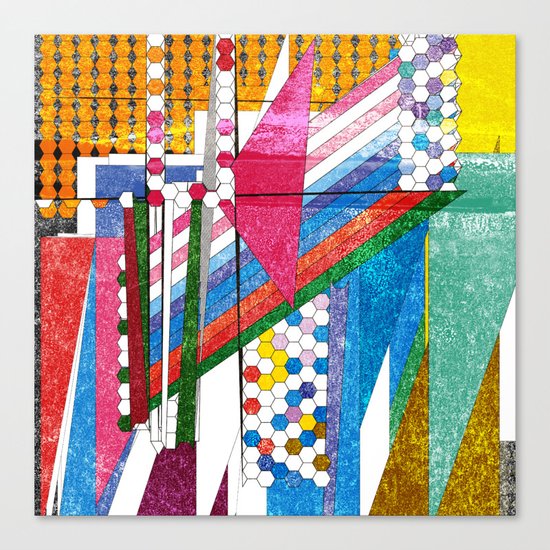 graphic bordello Canvas Print