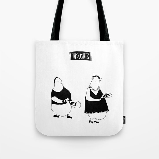 HEY Tote Bag
