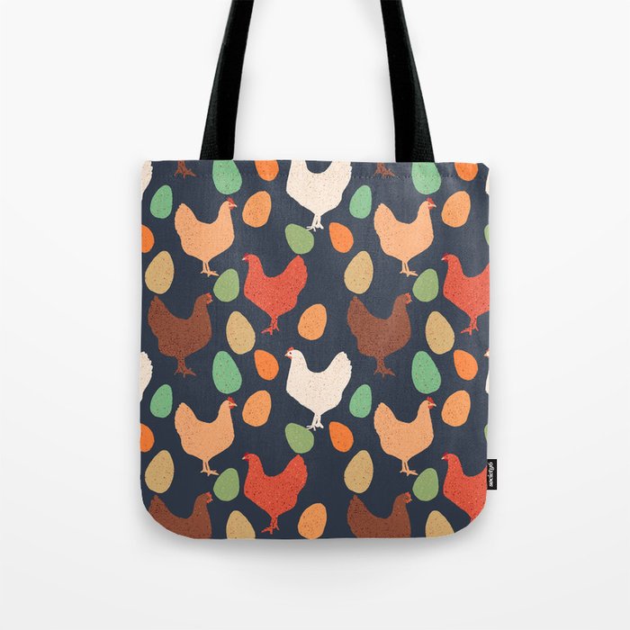 Chicken and eggs Tote Bag