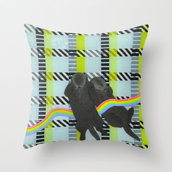 Date Night Throw Pillow