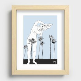 Dry Off Recessed Framed Print