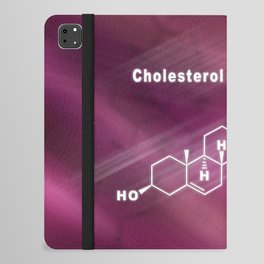 Cholesterol Hormone Structural chemical formula iPad Folio Case