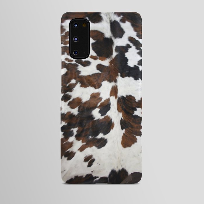 Brown Cowhide Android Case