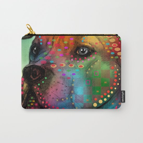 pit bull Carry-All Pouch