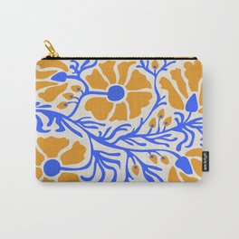 Flower Market 06: Paris Carry-All Pouch | Curated, Modern, Abstract, Mid Century, Vibes, Tropical, Market, Leaves, Botanical, Matisse 