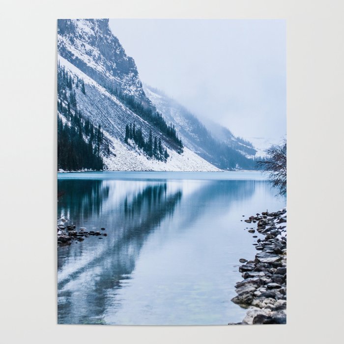 Canada Photography - Ice Cold Lake Poster