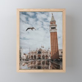 Piazza San Marco - Venice, Italy Framed Mini Art Print