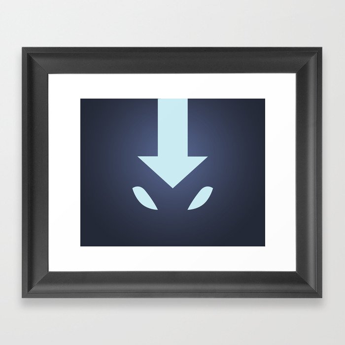 Avatar The Last Airbender Arrow Framed Art Print By Bencav Society6