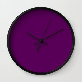 Monochrom purple 85-0-85 Wall Clock