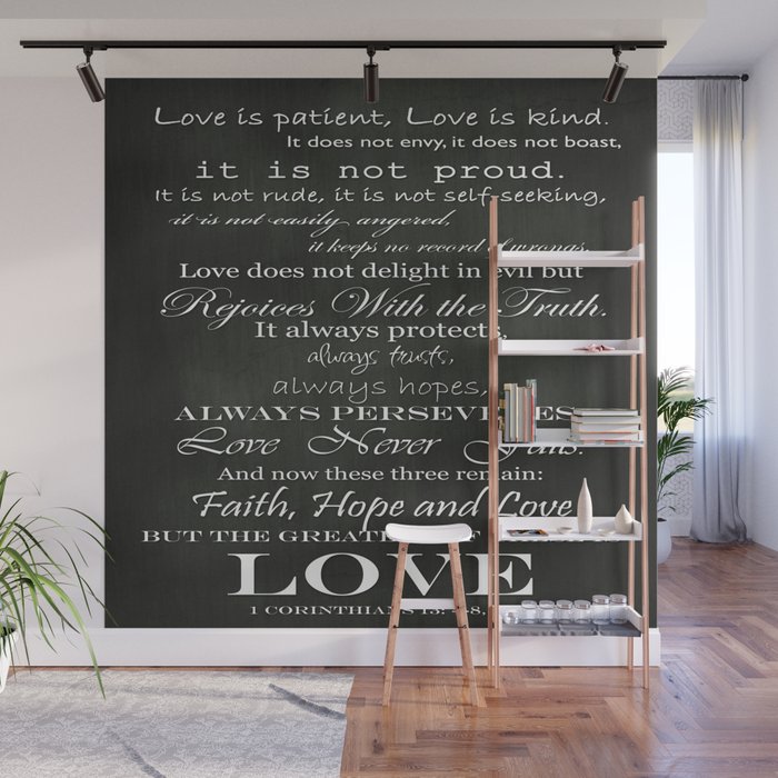 Love Is Patient Wall Mural