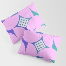 abstract geometric colorful art work #9 Pillow Sham