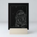 "R2-D2 White" by Maggie Stephenson Mini Art Print