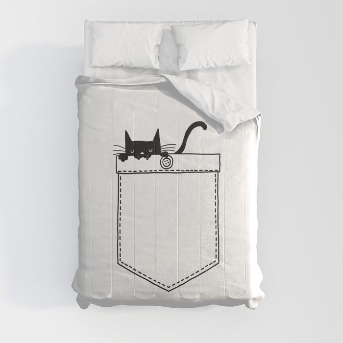 Pocket Cat Comforter