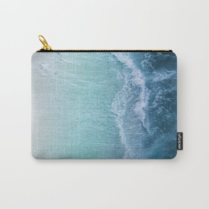 Turquoise Sea Carry-All Pouch