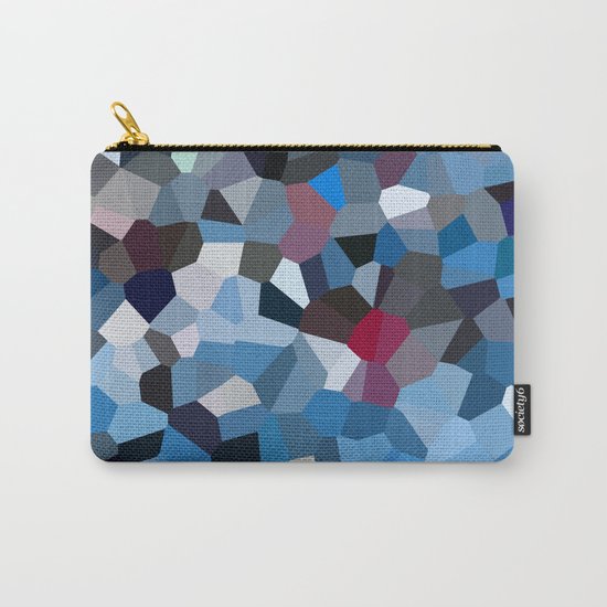 Sapphire Periwinkle Blue Moon Love Carry-All Pouch