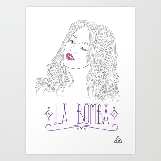 La Bomba Art Print