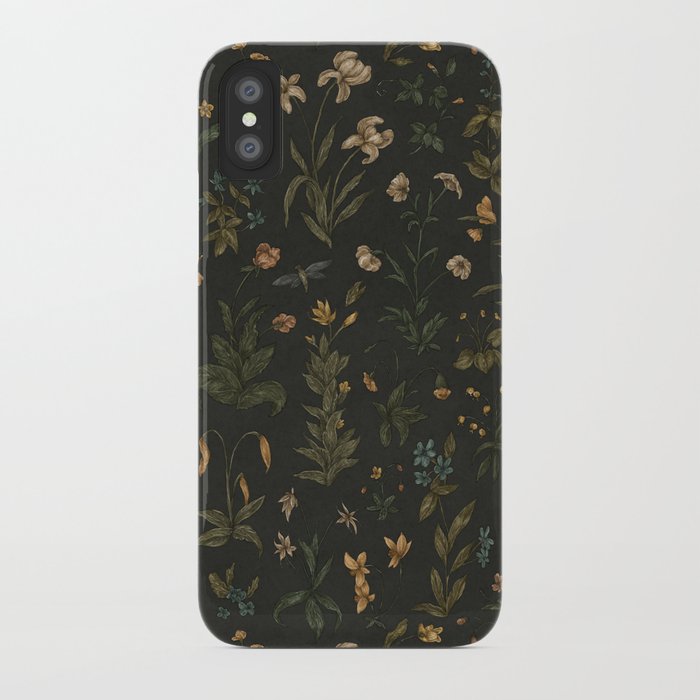 old world florals iphone case