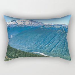 Mount Rainier National Park Rectangular Pillow